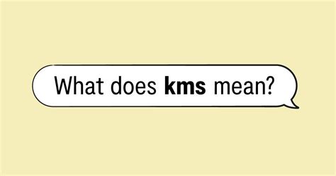 what does kms stand for in text|What Does KMS Mean In Texting – TEXTMEAN